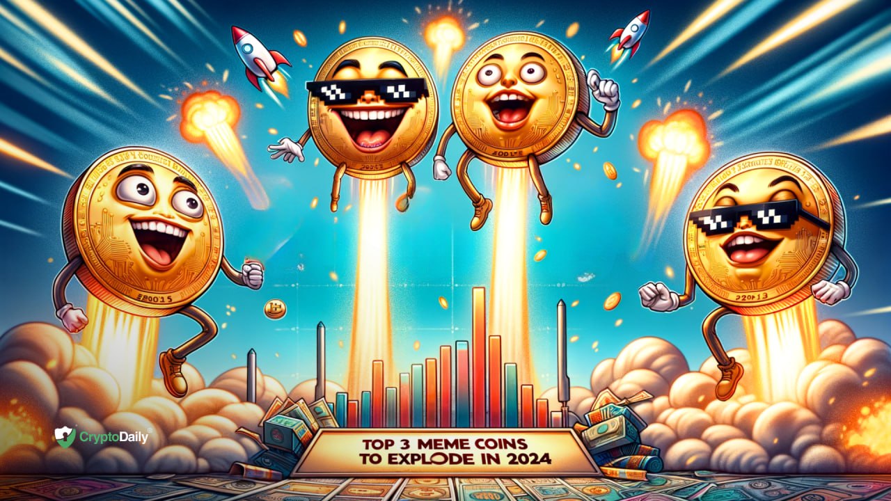 Top 3 Meme Coins To Explode In 2024 Crypto Daily